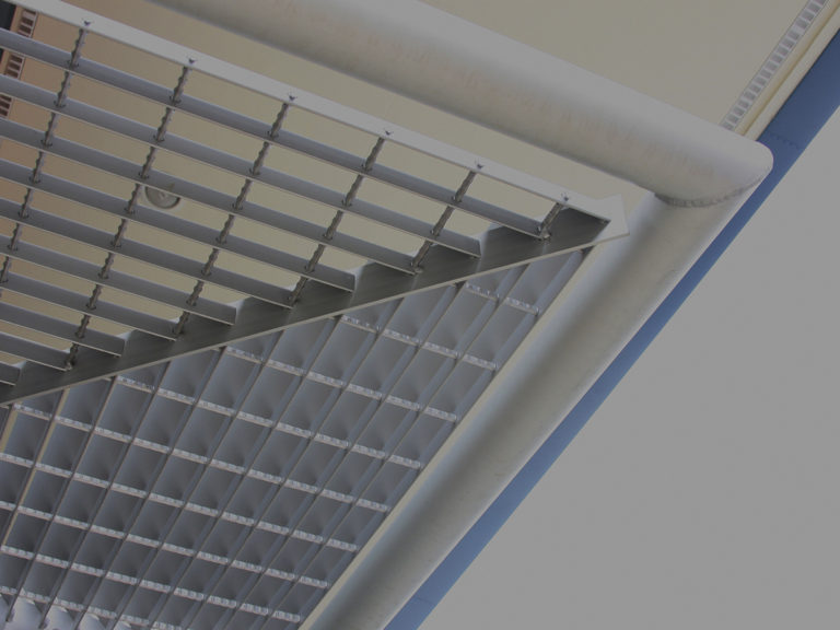 ALUMINUM SUNSHADE SPECIALTY PATTERN