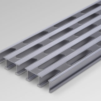 ALUMINUM PLANK GRATING